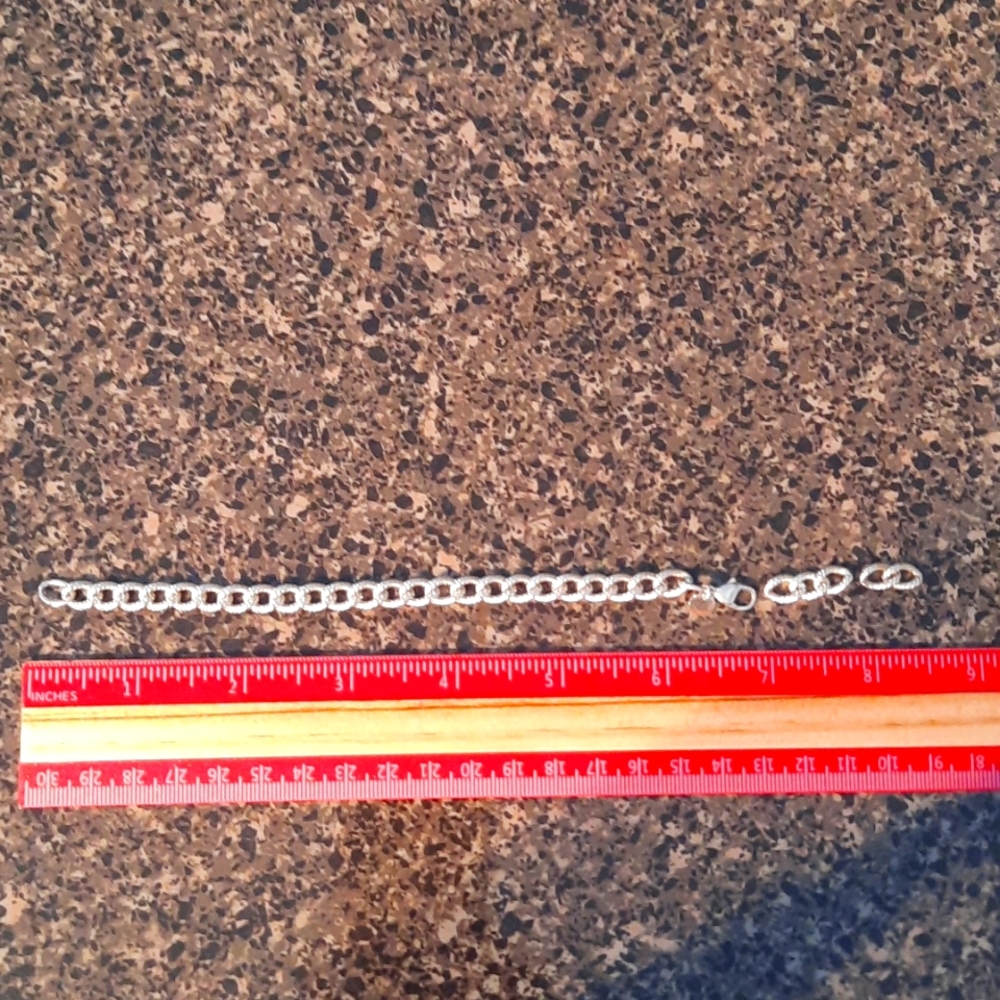 Tiffany& Co sterling silver chain bracelet